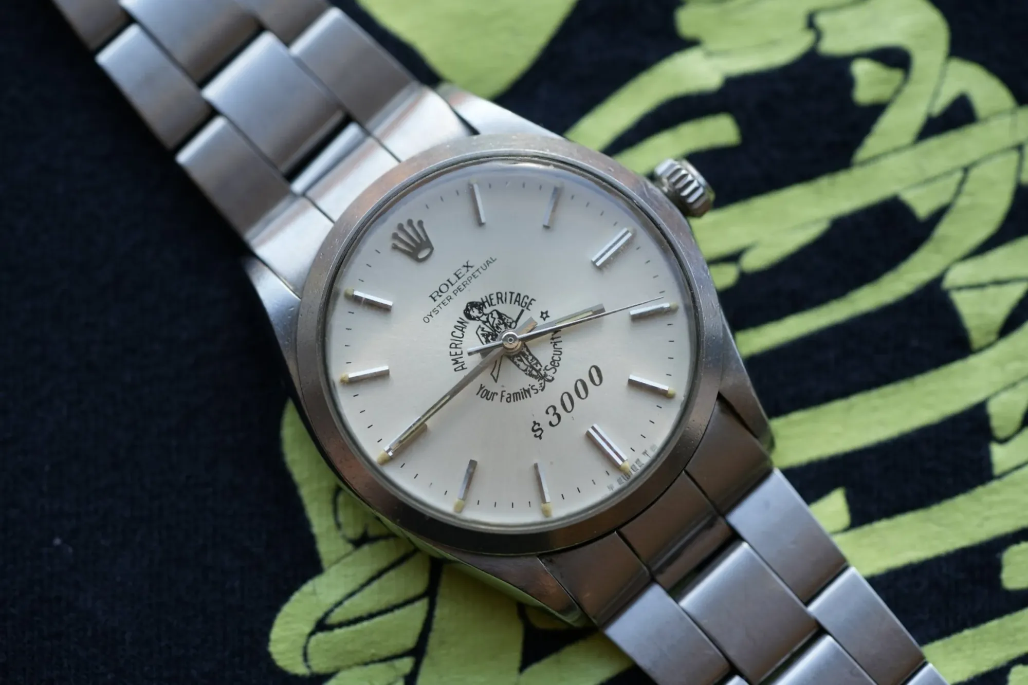 Rolex Oyster Perpetual "American Heritage Life Insurance" ref. 1002