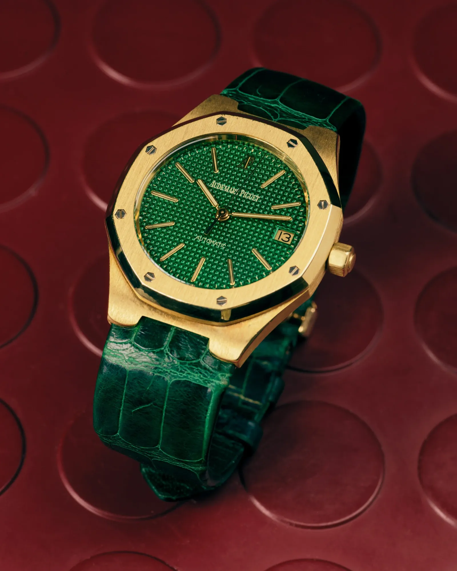 Audemars Piguet Royal Oak 14800BA Green Dial - Full Set