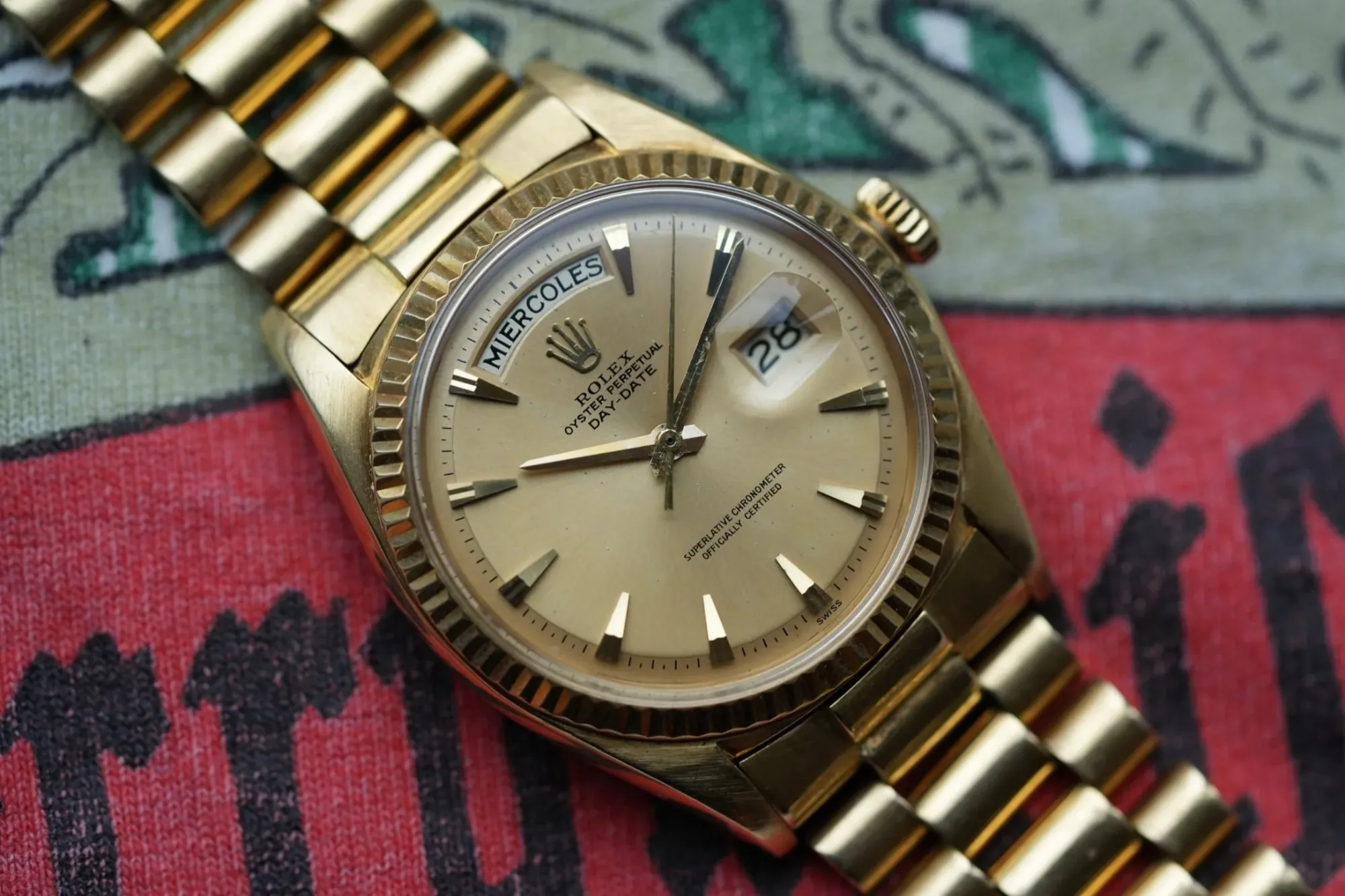Rolex Day-Date Ref. 1803 'No Lume Claw Dial'