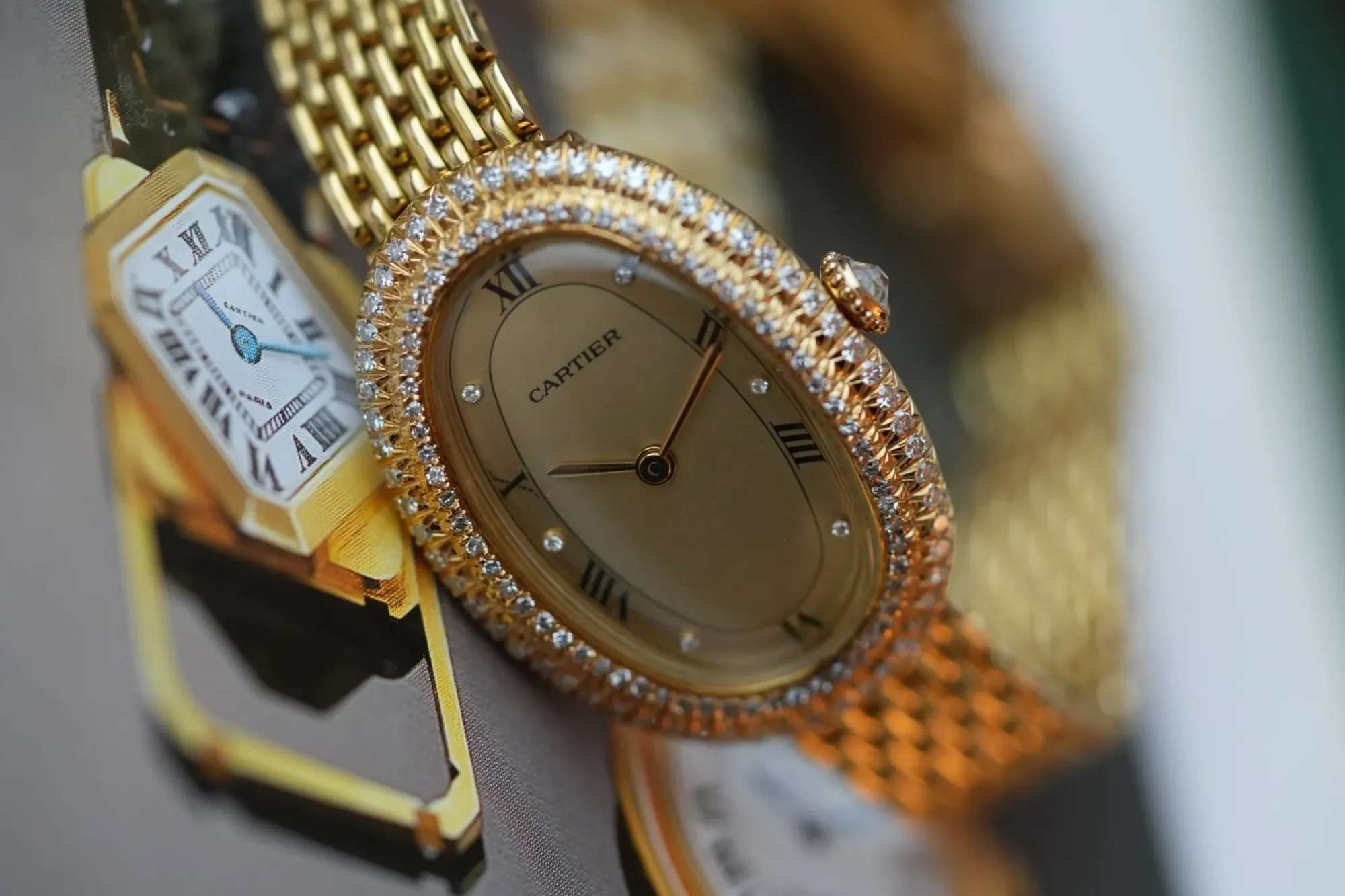 Cartier Baignoire 18k ref 78094 Joaillerie