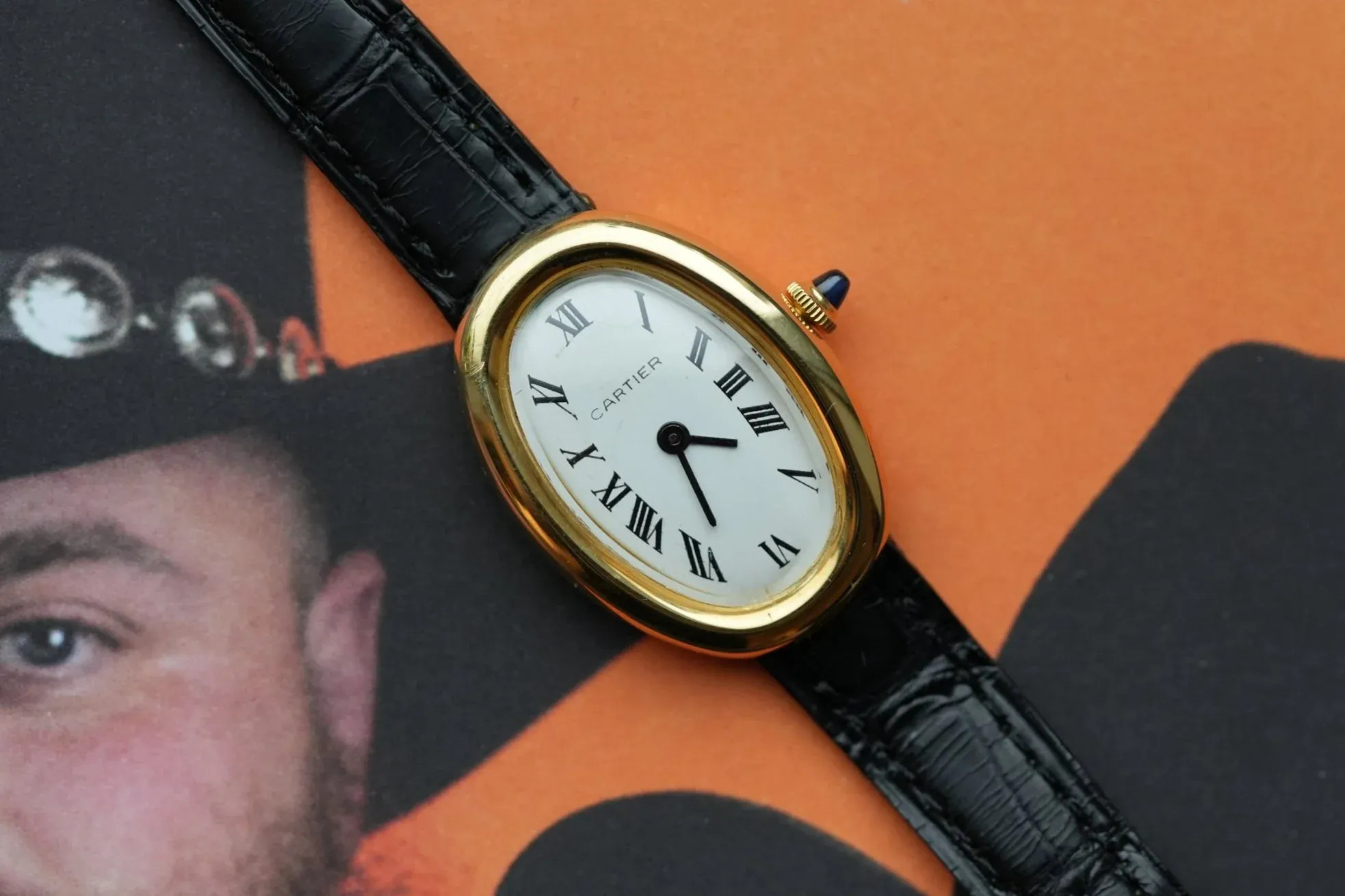 Cartier Baignoire 18k