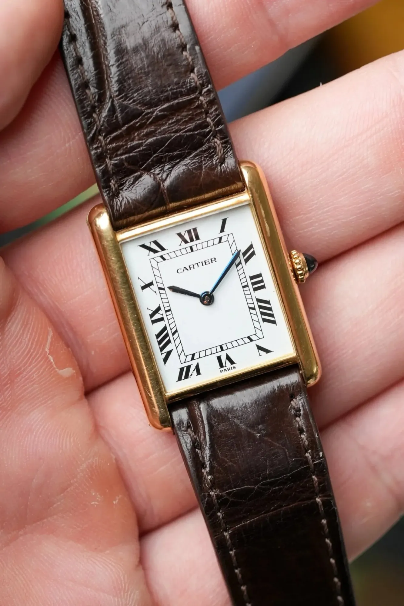 Cartier Tank Louis 18k ‘Brazil’ - 88086 78086