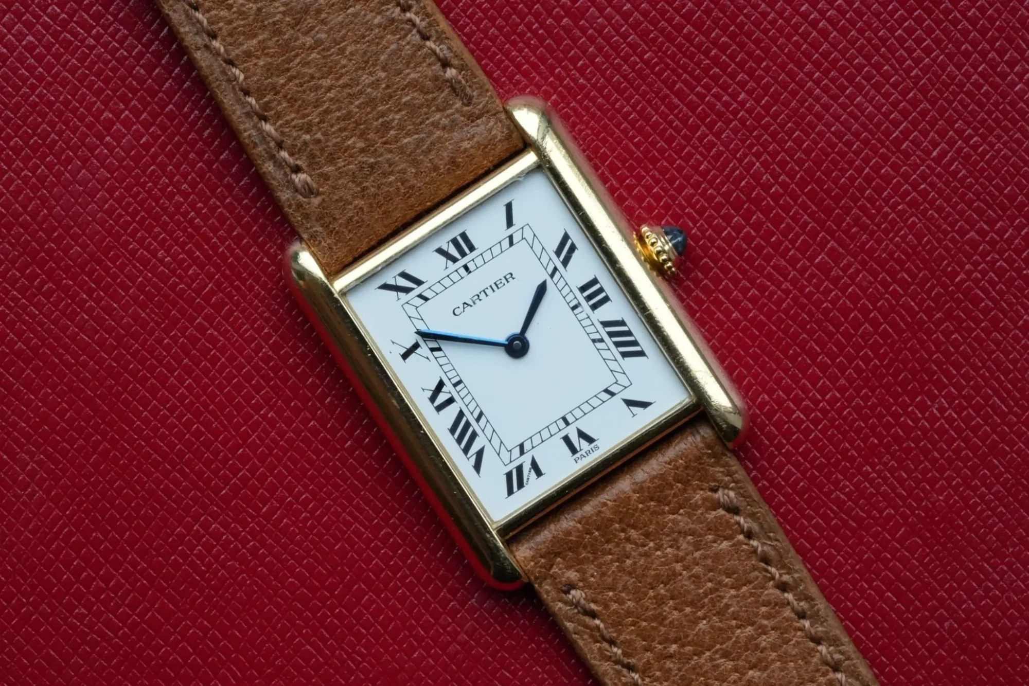 Cartier Tank Louis 18k Gold Ref. 78086