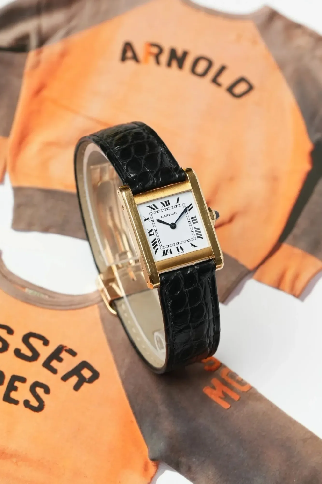Cartier Tank Normale ref 78092 - Paris Dial