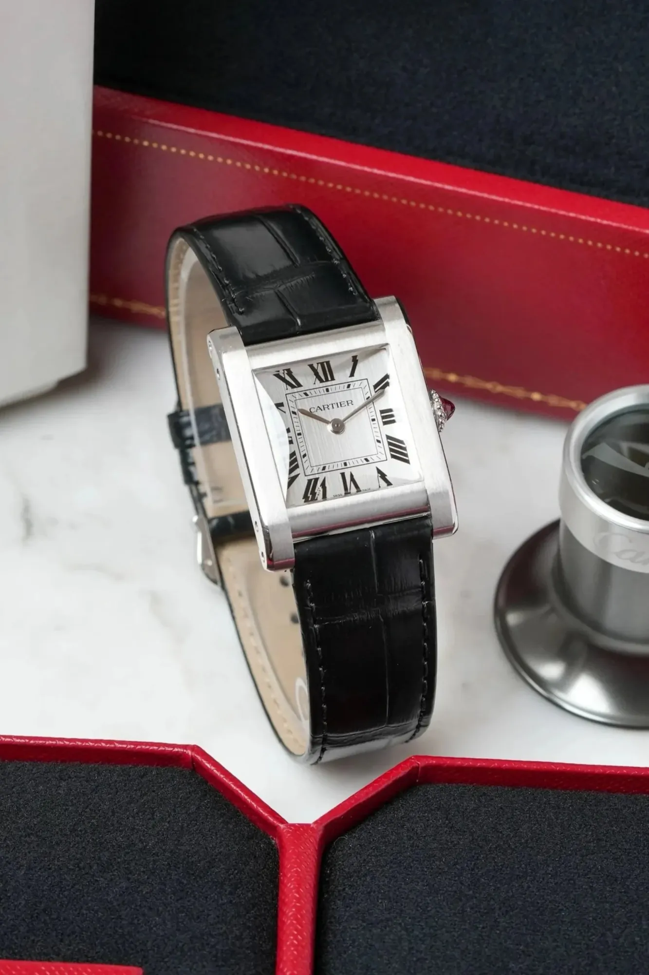 Cartier Tank Normale Platinum - Collection Privé - WGTA0109