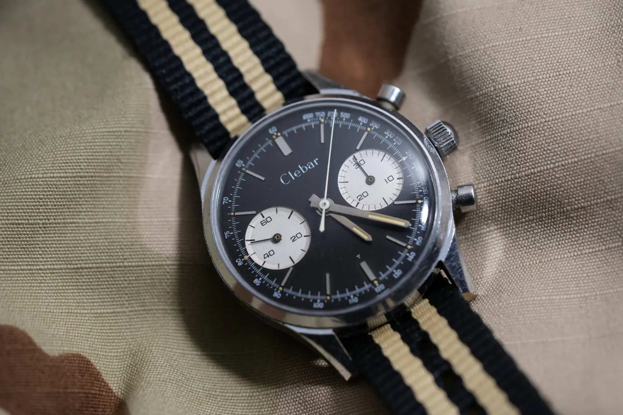 Clebar 'Poor Man's Heuer' Chronograph