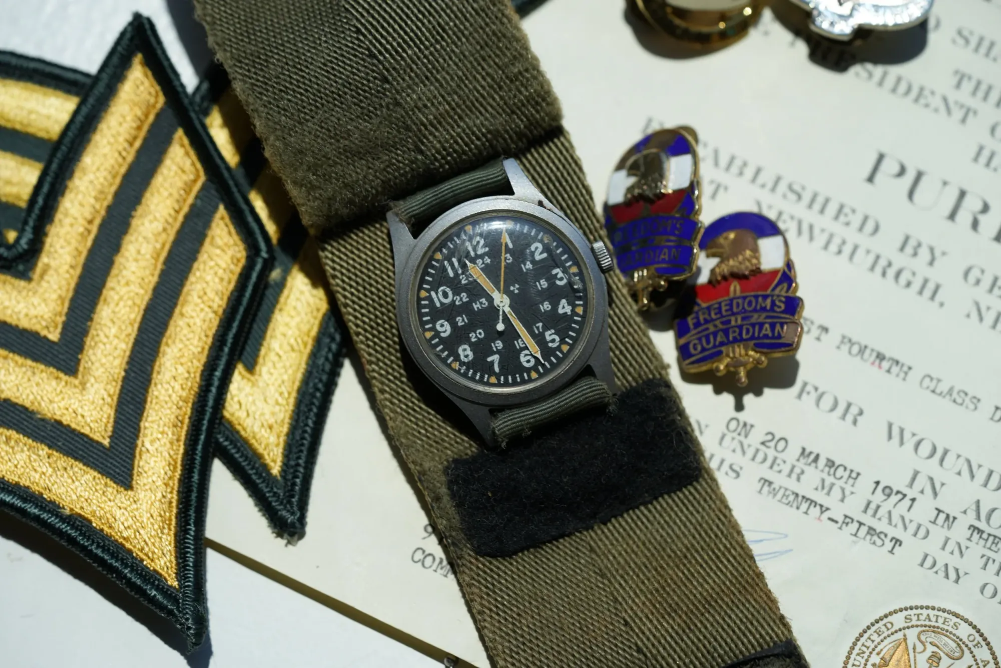 Hamilton H3 Military Watch from Original Owner