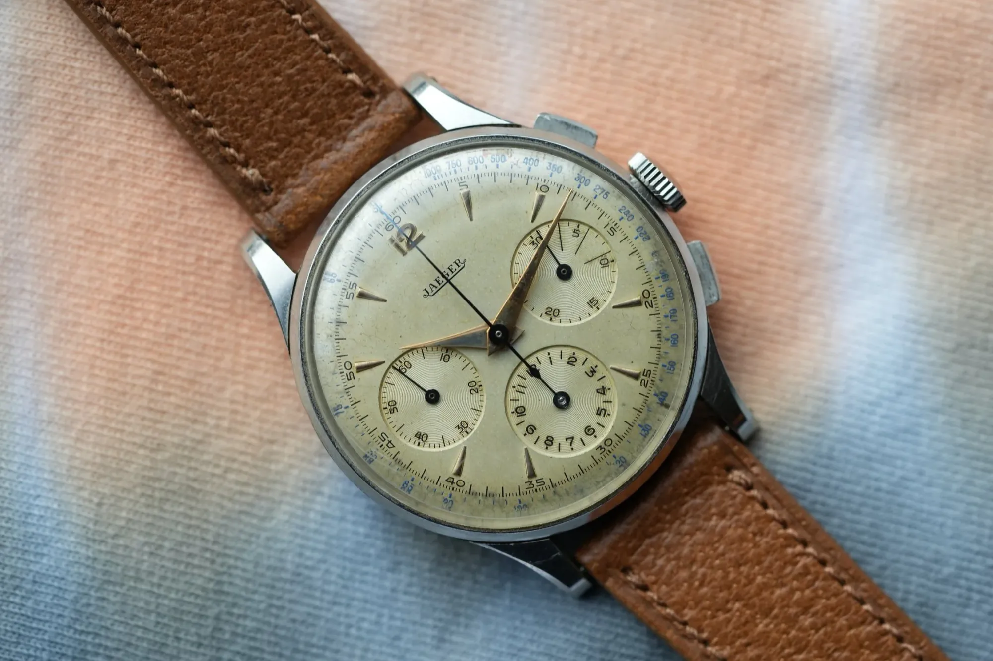 Jaeger 22522 Compax Chronograph