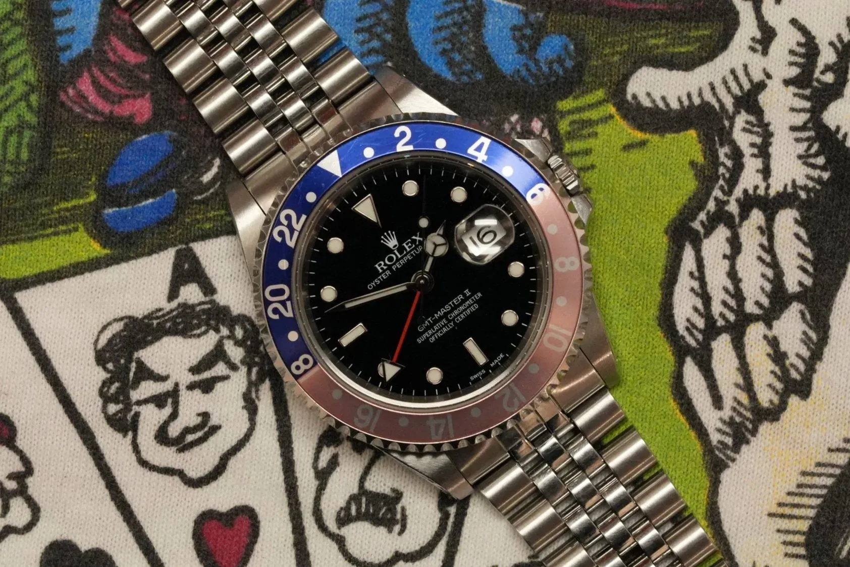 Rolex GMT Master II ref. 16710 Faded Pepsi